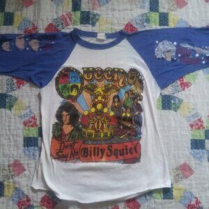 Vintage Rare Queen Hot Space/Billy Squier Don't Say No 1982 US Tour T-shirt